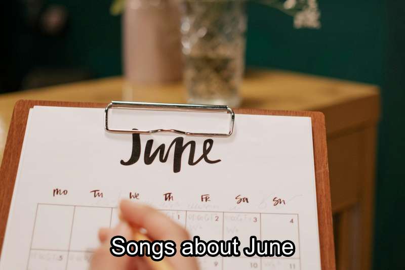 Songs about June